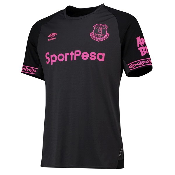 Camiseta Everton Replica Segunda Ropa 2018/19 Negro